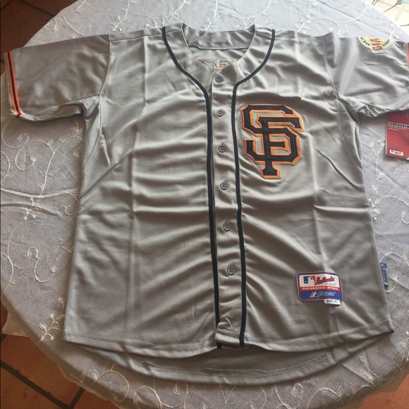 sf giants grey jersey